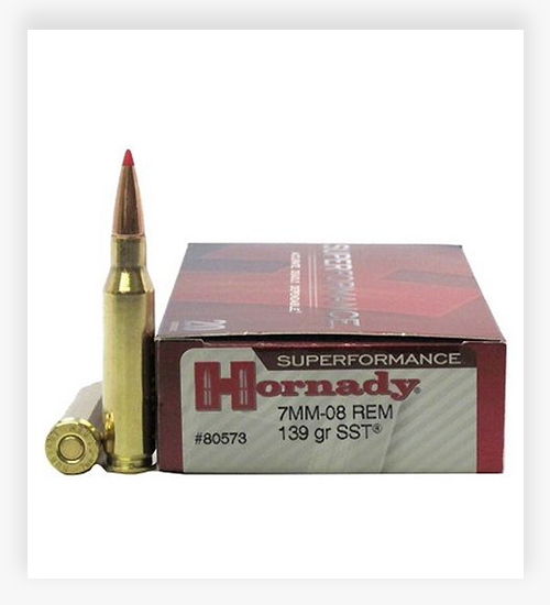 Hornady Superformance 139 Grain Super Shock Tip 7mm-08 Remington Ammo
