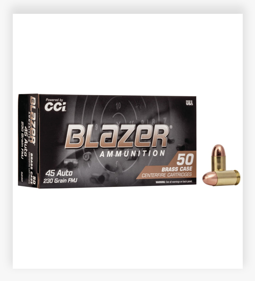 CCI Ammunition Blazer Brass .45 ACP 230 GR FMJ Ammo