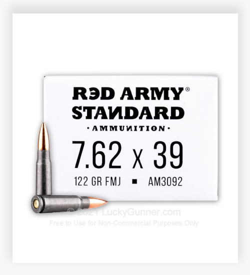 Red Army Standard 7.62x39 Ammo 122 Grain FMJ