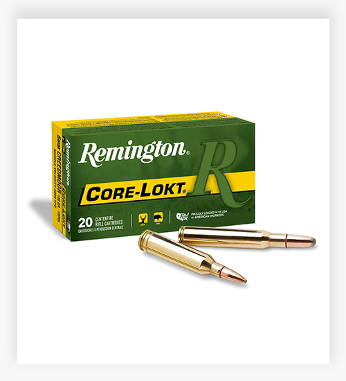 Remington Core-Lokt 140 Grain Core-Lokt Pointed Soft Point 7mm-08 Rem Ammo
