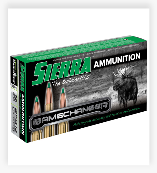 Sierra GameChanger .300 Winchester Magnum 180 Grain Sierra Tipped GameKing Ammo