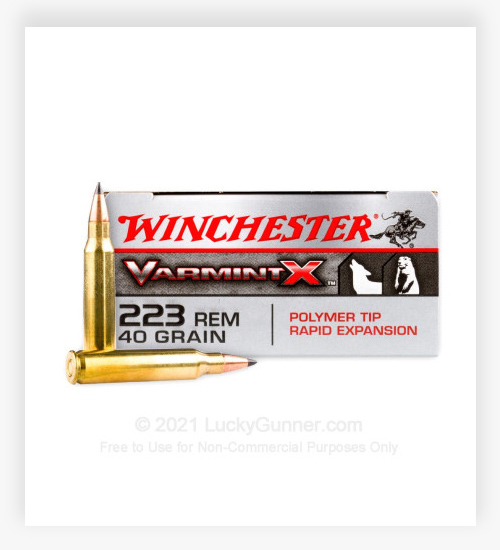 Winchester Varmint-X 223 Rem 40 Grain PT 