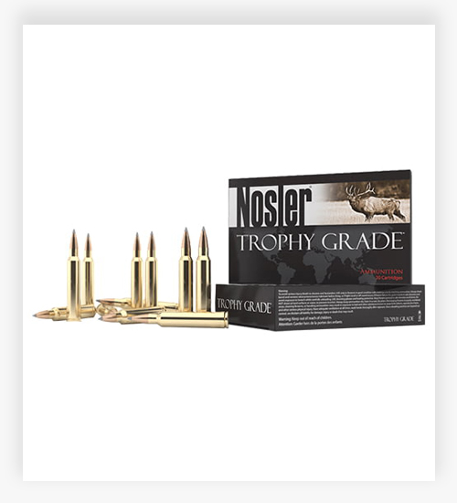 Nosler Trophy Grade .270 Winchester Short Magnum 150 Grain AccuBond Long Range 22 Short Ammo