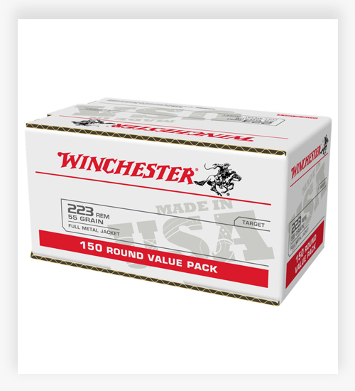 Winchester USA RIFLE .223 Remington 55 GR Full Metal Jacket 223 Ammo