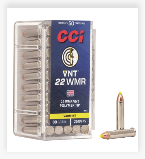 CCI Ammunition VNT™ .22 Winchester Magnum Rimfire 30 GR 22 WMR Ammo