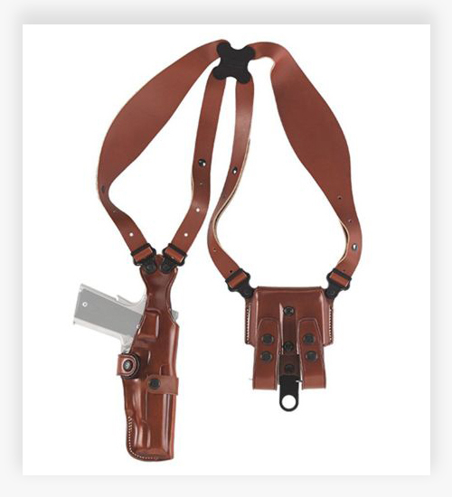 Galco Vertical Shoulder Holster System for S&W N and L Frames Leather Holsters