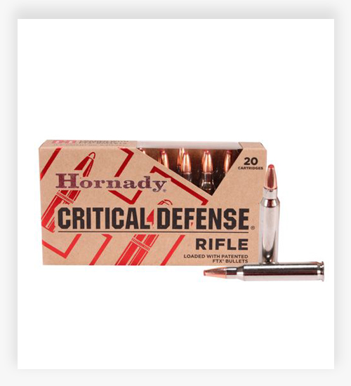 Hornady Critical Defense .223 Remington 55 Grain Flex Tip eXpanding 223 Ammo