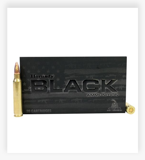 Hornady BLACK .223 Remington 62 Grain Full Metal Jacket 223 Ammo