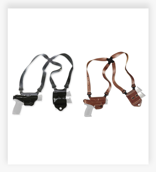 Galco Miami Classic II Shoulder Harness System Holsters Leather Holsters
