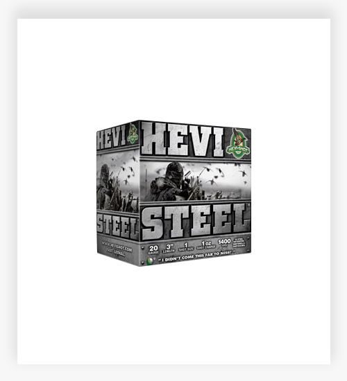 HEVI-Shot HEVI-Steel 20 Gauge 7/8 oz 3" 20 Gauge Ammo