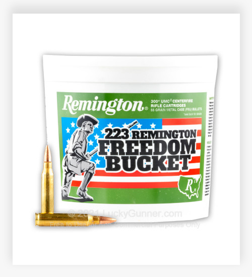 Remington UMC Freedom Bucket 223 Rem 55 Grain FMJ 