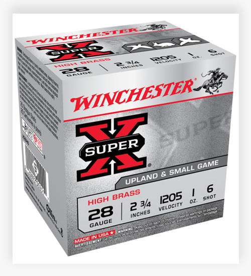 Winchester SUPER-X SHOTSHELL 28 Gauge 1 oz 2.75" 28 Gauge Ammo