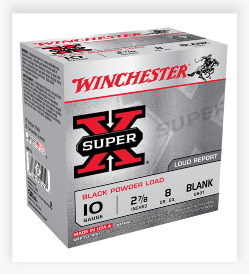 Winchester SUPER-X SHOTSHELL 10 Gauge 0 oz 2.875" Blanks Ammunition 10 Gauge Ammo