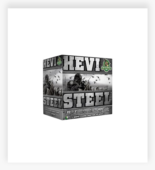 HEVI-Shot HEVI-Steel 12 Gauge 1-1/8 oz 2.75" 12 Gauge Ammo