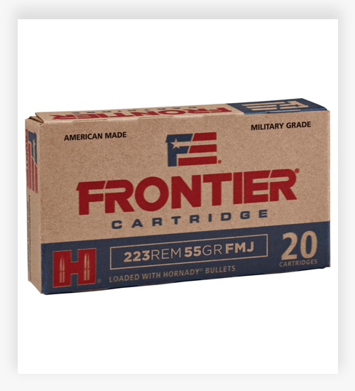 Hornady Frontier .223 Remington 55 Grain Hollow Point 223 Ammo