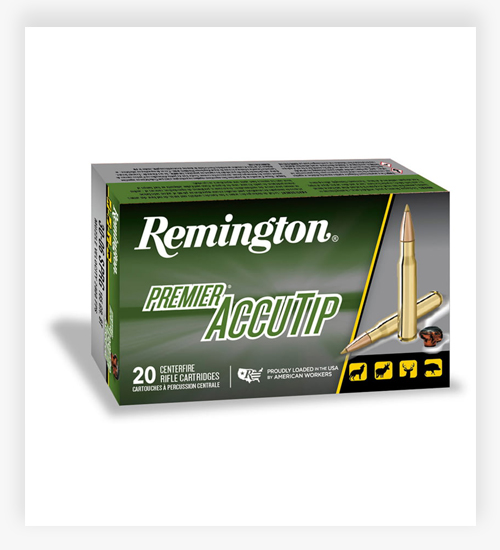 Remington Premier Accutip .243 Winchester 75 Grain AccuTip-V Boat Tail 243 Ammo 