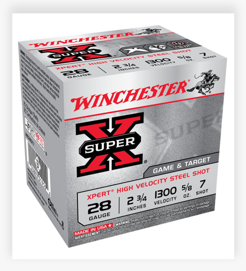 Winchester SUPER-X SHOTSHELL 28 Gauge 5/8 oz 2.75" 28 Gauge Ammo