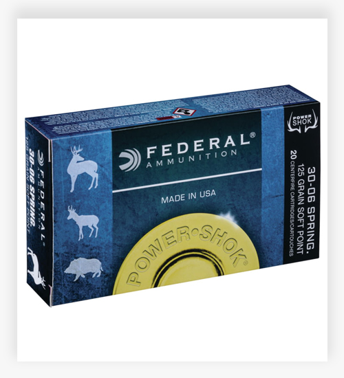 Federal Premium Power-Shok .30-30 Winchester Ammo 125 Grain Jacketed Hollow Point