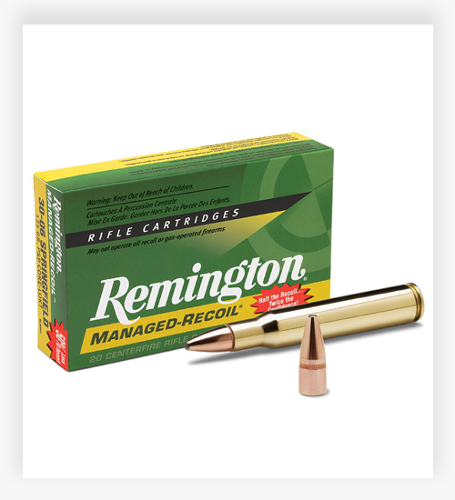 Remington Managed-Recoil Rifle .30-30 Winchester 125 Grain Core-Lokt Soft Point