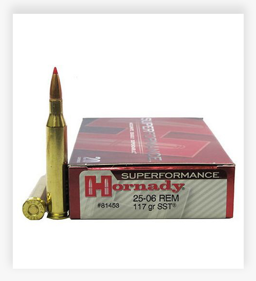 Hornady Superformance .25-06 Remington Ammo 117 Grain Super Shock Tip