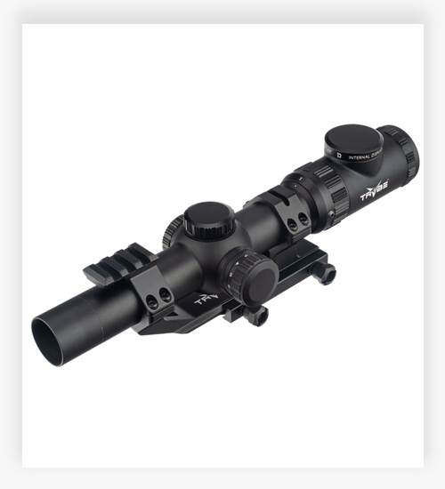 TRYBE Optics Low-Power Enhanced Optic L.E.O. 1-8x24mm Smart Riflescope For 308