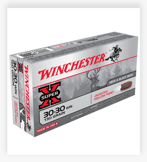 Winchester SUPER-X RIFLE .30-30 Winchester Ammo 150 Grain Jacketed Hollow Poin