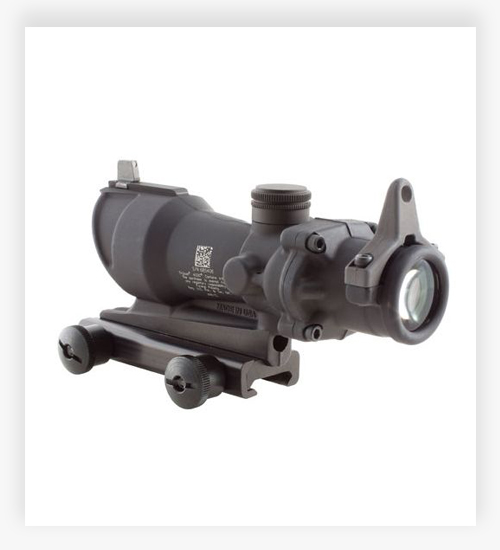 Trijicon 4x32 ACOG Scope M4A1 AR 15 Riflescope w/ Amber Center Illumination
