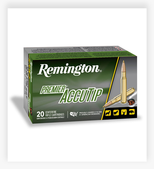 Remington Premier Accutip .17 Remington Ammo 20 Grain AccuTip-V
