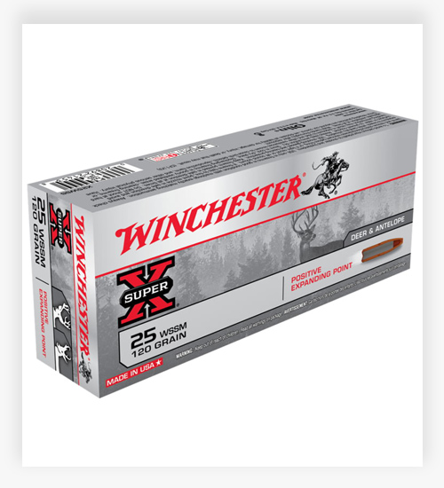 Winchester SUPER-X RIFLE .25 Winchester Super Short Magnum Ammo 120 Grain PEP