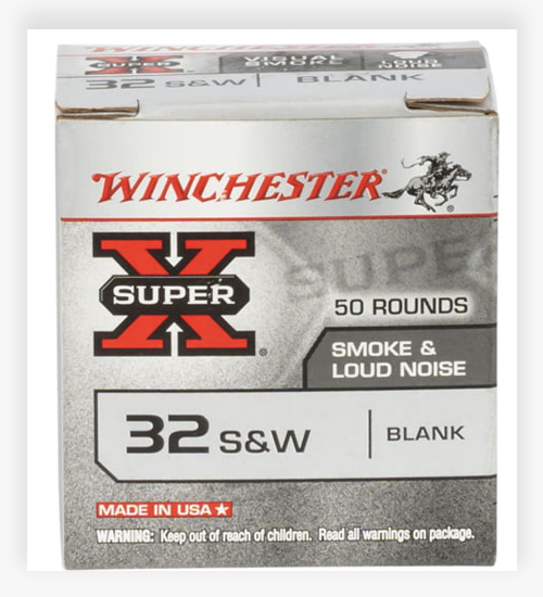 Winchester Super-X 32 S&W Ammo Smoke Loud Noise Blanks