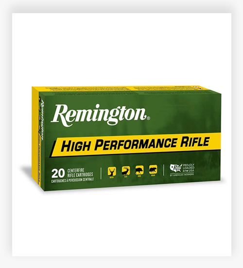 Remington High Performance Rifle .222 Remington Ammo 50 Grain Pointed Soft Point