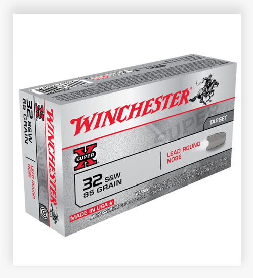 Winchester SUPER-X HANDGUN .32 S&W Ammo 85 Grain LRN