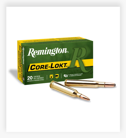 Remington Core-Lokt .264 Winchester Magnum Ammo 140 Grain Core-Lokt Pointed Soft Point