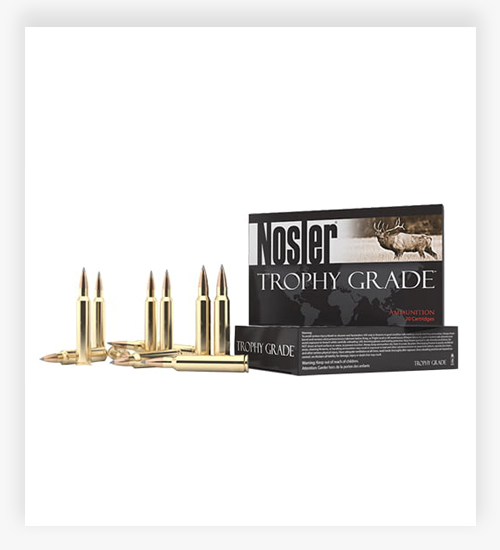 Nosler Trophy Grade 7mm Remington Ultra Magnum Ammo 175 Grain AccuBond Long Range