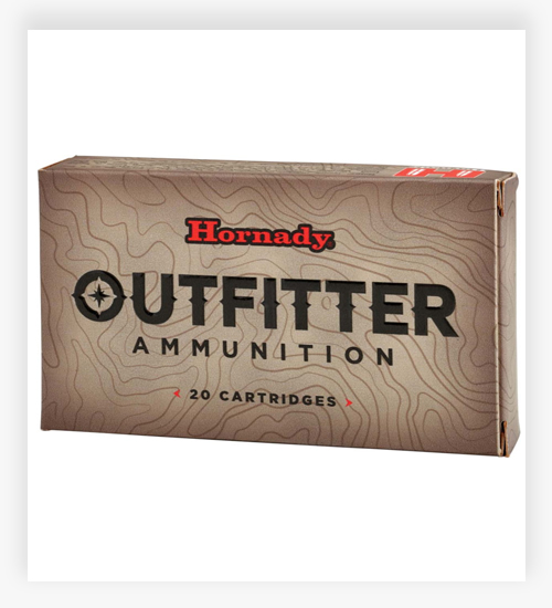 Hornady Outfitter .300 Weatherby Magnum Ammo 180 Grain Gilding Metal eXpanding