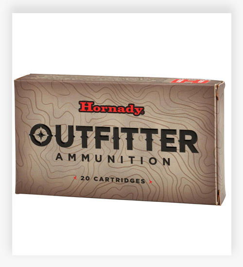 Hornady Outfitter .300 Remington Ultra Magnum Ammo 180 Grain Gilding Metal eXpanding