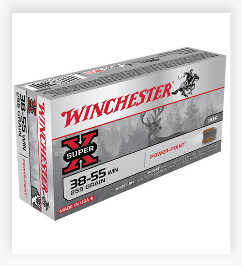Winchester SUPER-X RIFLE .38-55 Winchester Ammo 255 Grain Power-Point