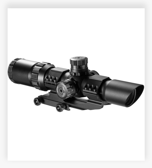 Barska 1-4x28 Mil Dot Reticle AR Riflescope