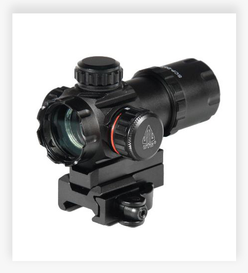 Leapers UTG 3.9in ITA Red/Green CQB Dot Sight w/ Integral QD Mount for Tactical Shotgun
