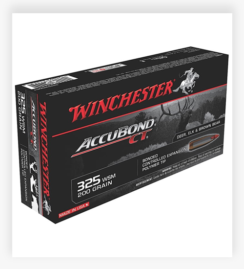 Winchester Ammo Expedition Big Game 325 WSM 200 GR AccuBond CT