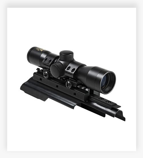 NcSTAR Ak Combo/Tri-Mount/4X30 Compact Sniper Scope P4 Sniper Reticle 