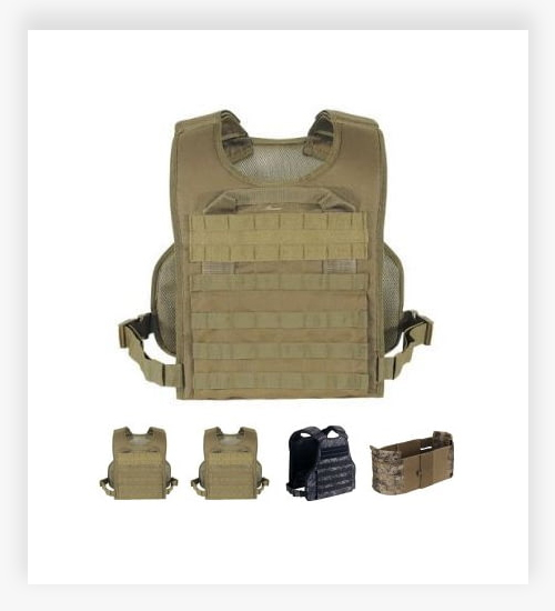Voodoo Tactical Lightweight Tactical Plate Carrier Bulletproof Vest