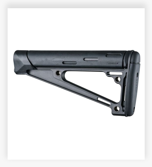 Hogue AR-15/M16 OverMolded Fixed Buttstock for A2 Buffer Tubes