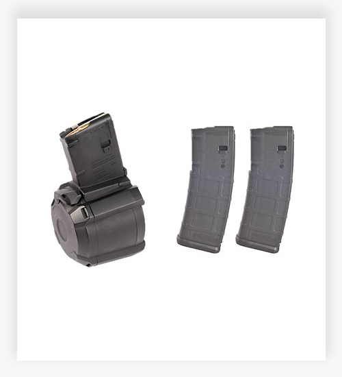 Magpul - AR-15 60-RD Drum W/ 2 30-RD Pmags Magazine