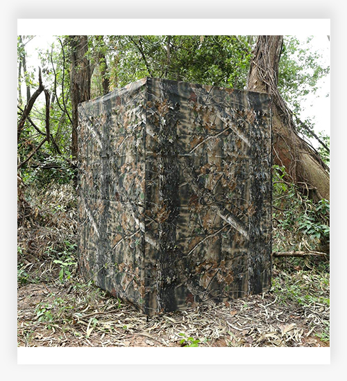 AUSCAMOTEK Ground Blind 5×10 Feet Turkey Duck Deer Blinds Hunting Camouflage