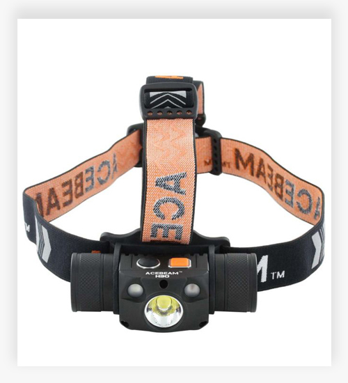 Acebeam Rechargeable 4000 Lumen LED Headlamp For Hunting