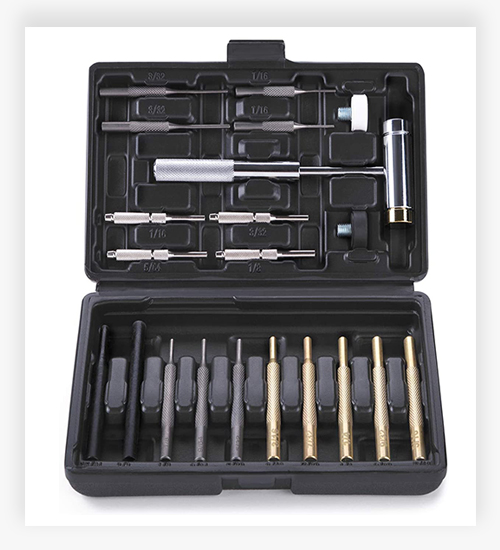 FROEXCE Brass Punch Set Gunsmith Punch Set Brass Punches 
