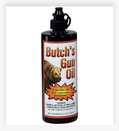 Butch's Gun Care Bench Rest Gun Oil for Firearm Protect 