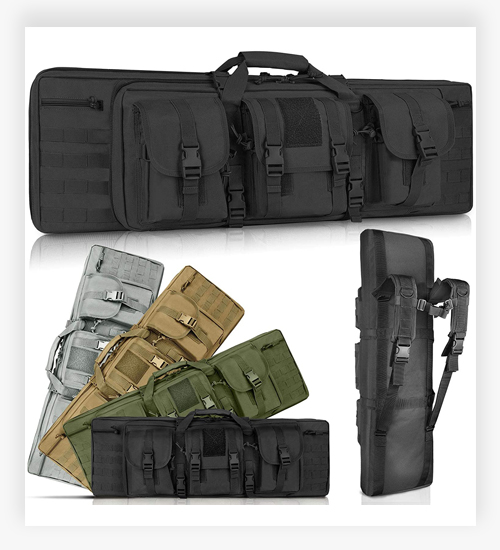 LUXHMOX Double Long Soft Rifle Case Gun Bag