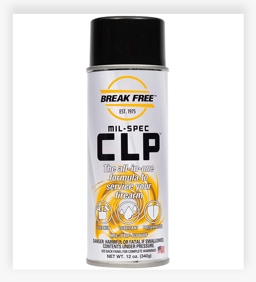 BreakFree CLP Gun Cleans Lubricates Prevent Aerosol Can